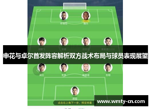 申花与卓尔首发阵容解析双方战术布局与球员表现展望